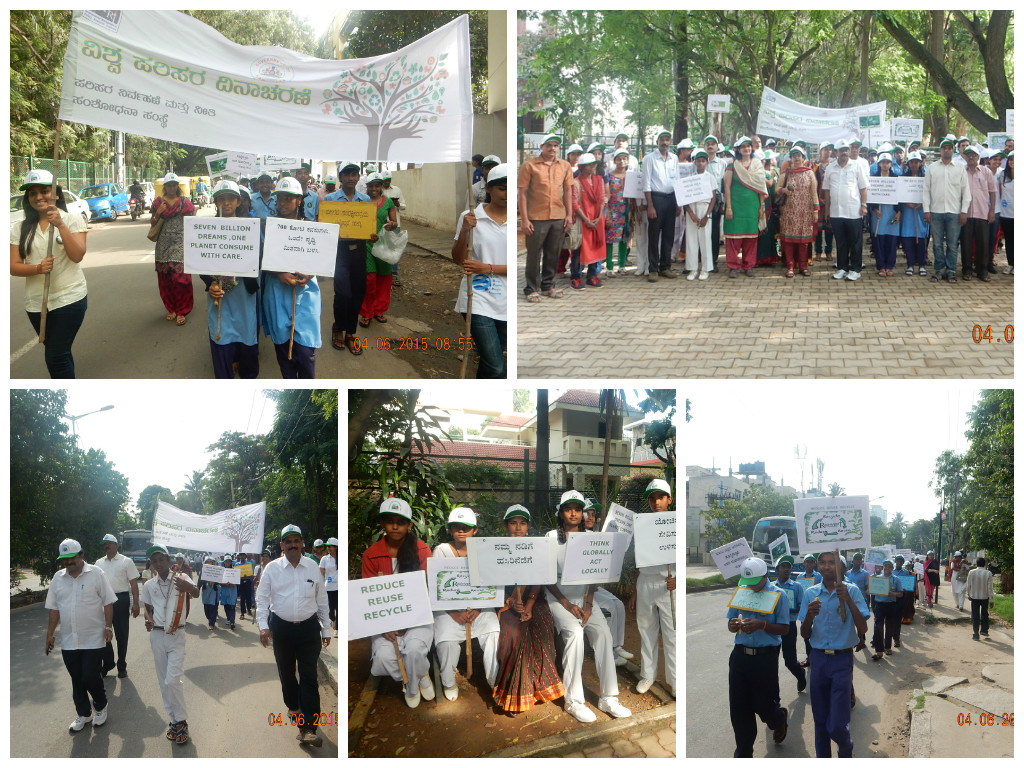 Environment Day Celebrated on June4th